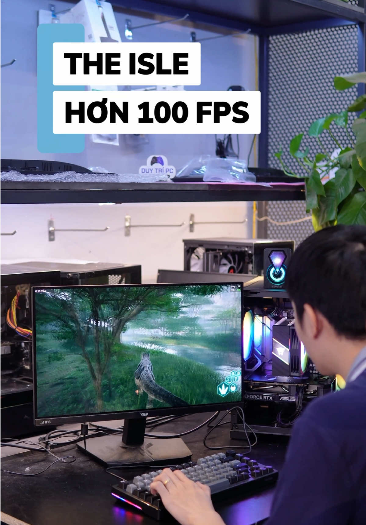 Build PC Gaming Ryzen 5 7500F | RTX 3060 8GB Chiến Game The Isle Mượt 100+ FPS